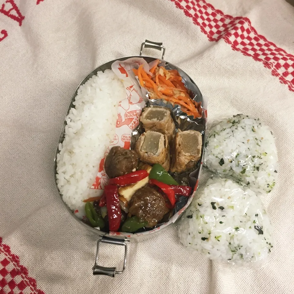 Snapdishの料理写真:高校野球弁当No.38バルサミコ酢豚|mickyさん