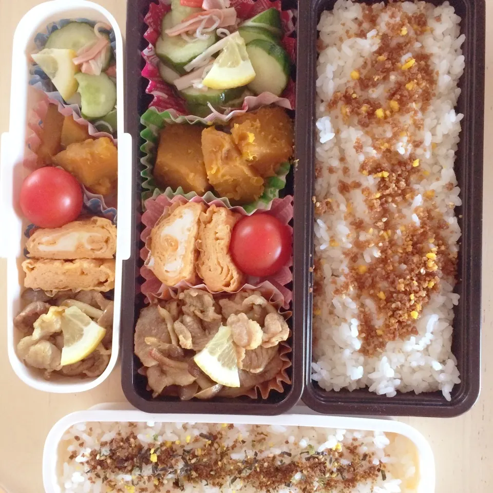 5月24日 旦那さん＆兄貴のお弁当☀️|タモさん♫さん