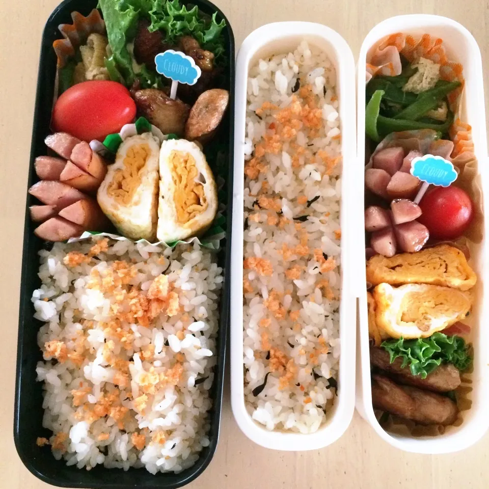 5月18日 旦那さん＆兄貴のお弁当💭|タモさん♫さん