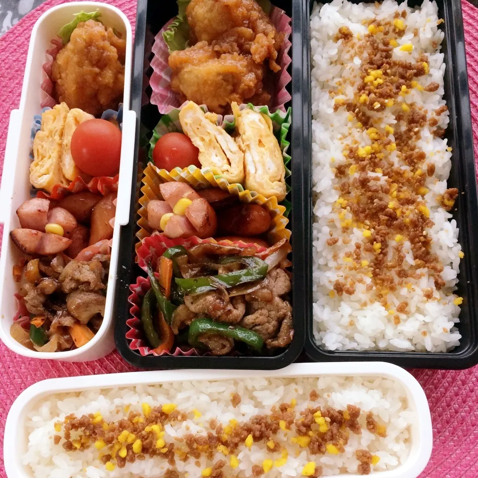 5月7日 旦那さん＆兄貴のお弁当☔|タモさん♫さん