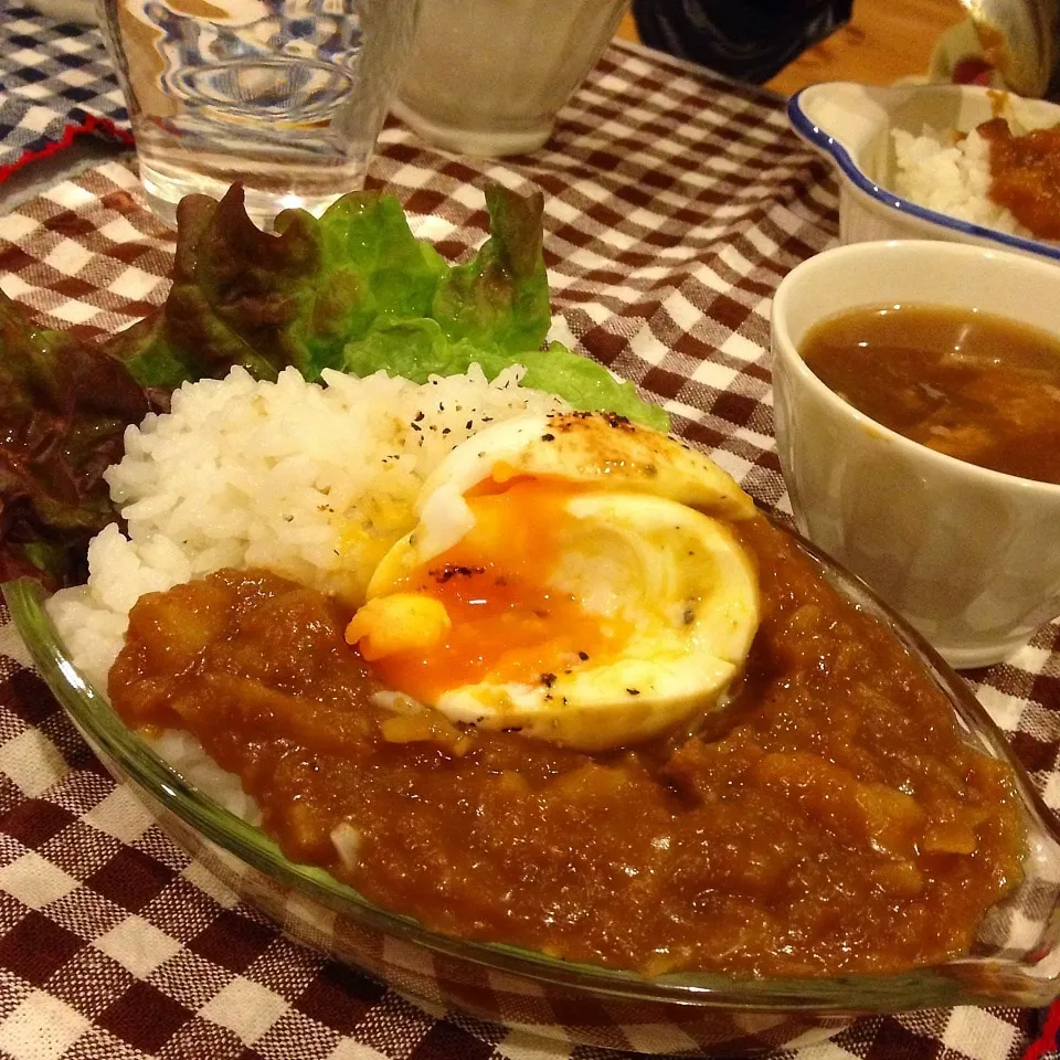 今夜はカレーや♪カラメルソースを使用っ♡|marksweetsさん