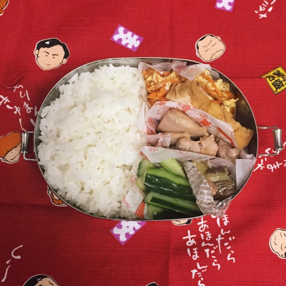 Snapdishの料理写真:お礼☆新しいお弁当箱・長男シーガル弁当|mickyさん