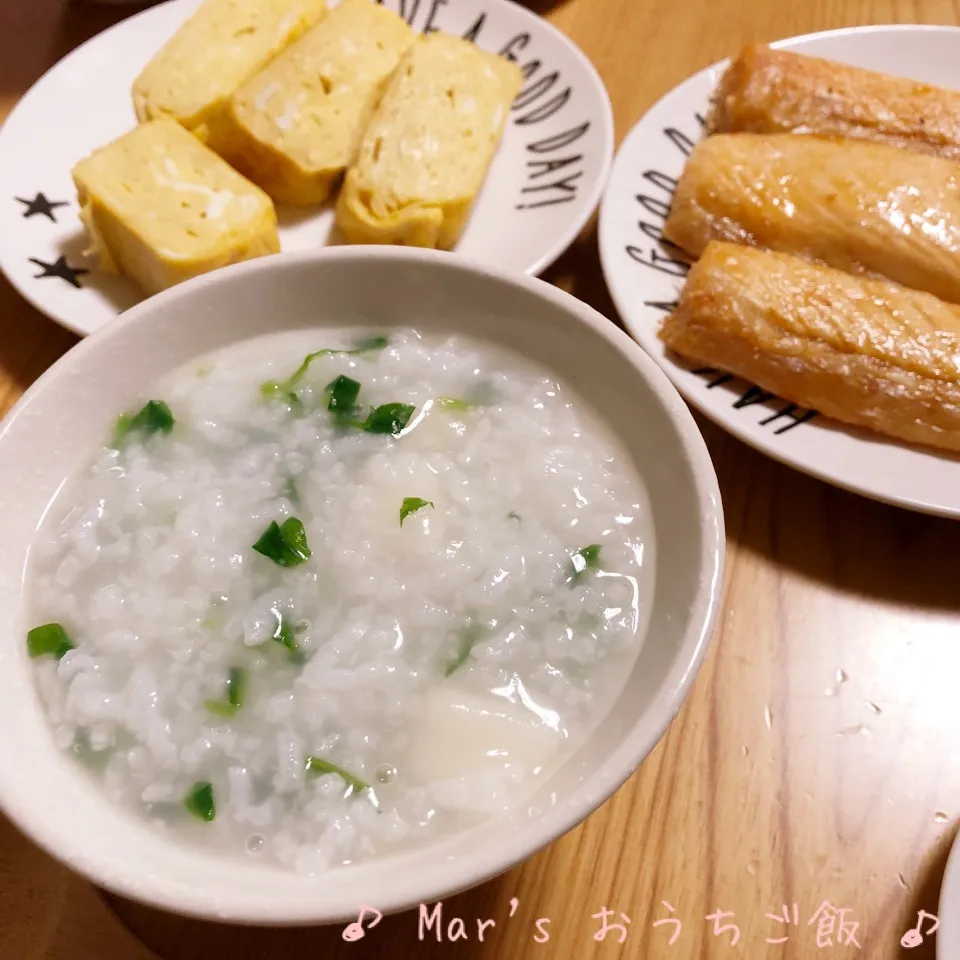 Snapdishの料理写真:お餅入り♬七草がゆ☆2018|ma-chanさん