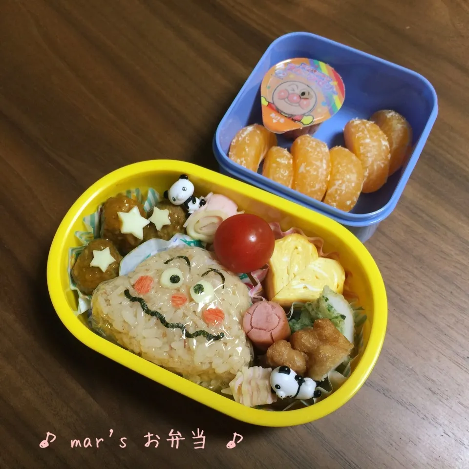 次男リクエスト☆カレーパンマンお弁当☆|ma-chanさん