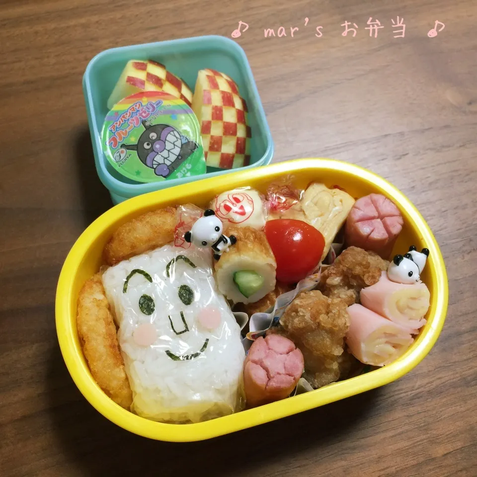 次男リクエスト☆食パンマンお弁当☆|ma-chanさん