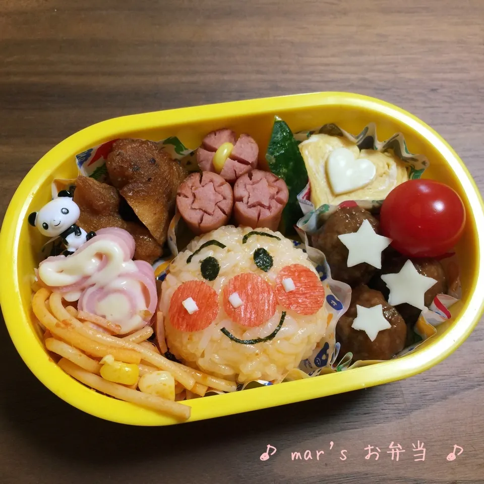 次男リクエスト☆アンパンマンお弁当☆|ma-chanさん