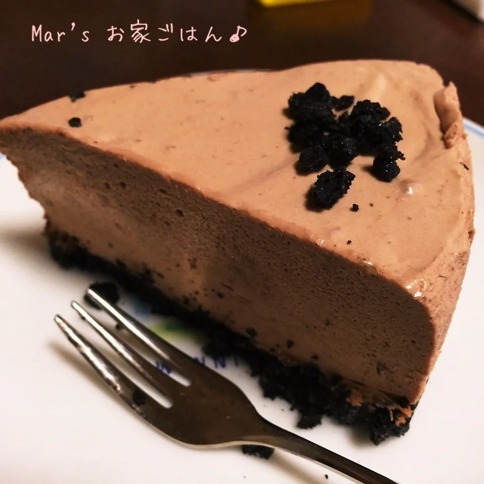 パパのお誕生日ディナー ♫ チョコムースケーキ ♫|ma-chanさん