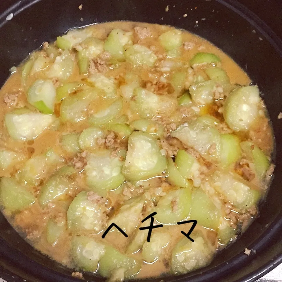 ヘチマって美味しいよ♪麻婆糸瓜|mickyさん