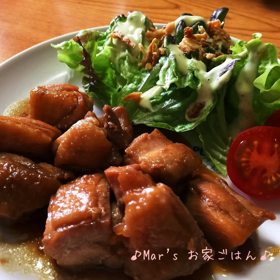 ランチ♪簡単☆鶏もも肉の照り焼き♪|ma-chanさん