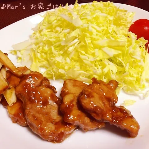 豚ヒレ肉のさっぱり柔らか☆照り焼き♪|ma-chanさん