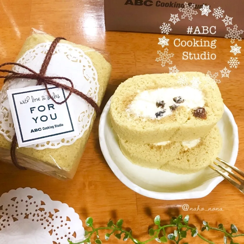 ABCクッキング♡メープルシロールケーキ|naho_nonaさん