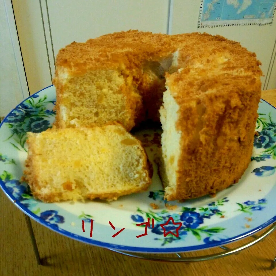 簡単自家製ジャムで☆リンゴシフォン|mickyさん