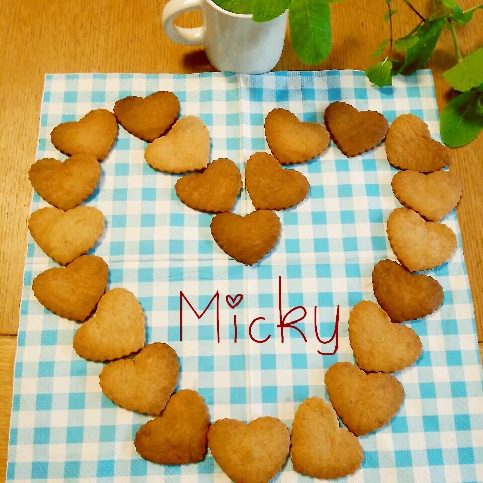 Snapdishの料理写真:メープル香るザクザクッキー☆Mariさん|mickyさん