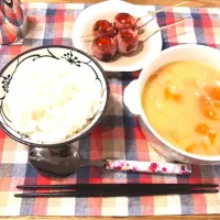 Snapdishの料理写真:#シチュー  #プチトマトのベーコン巻き|ごはん🤤🍴さん