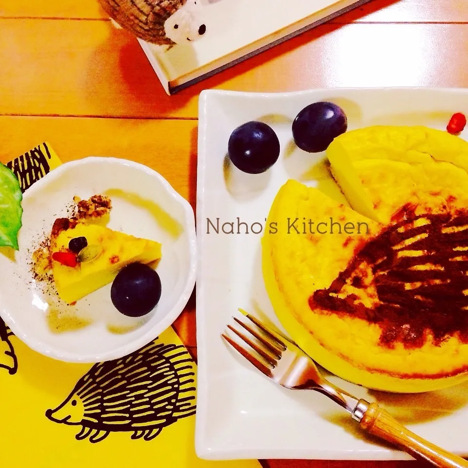 Iggy-pumpkin cheese cake|naho_nonaさん