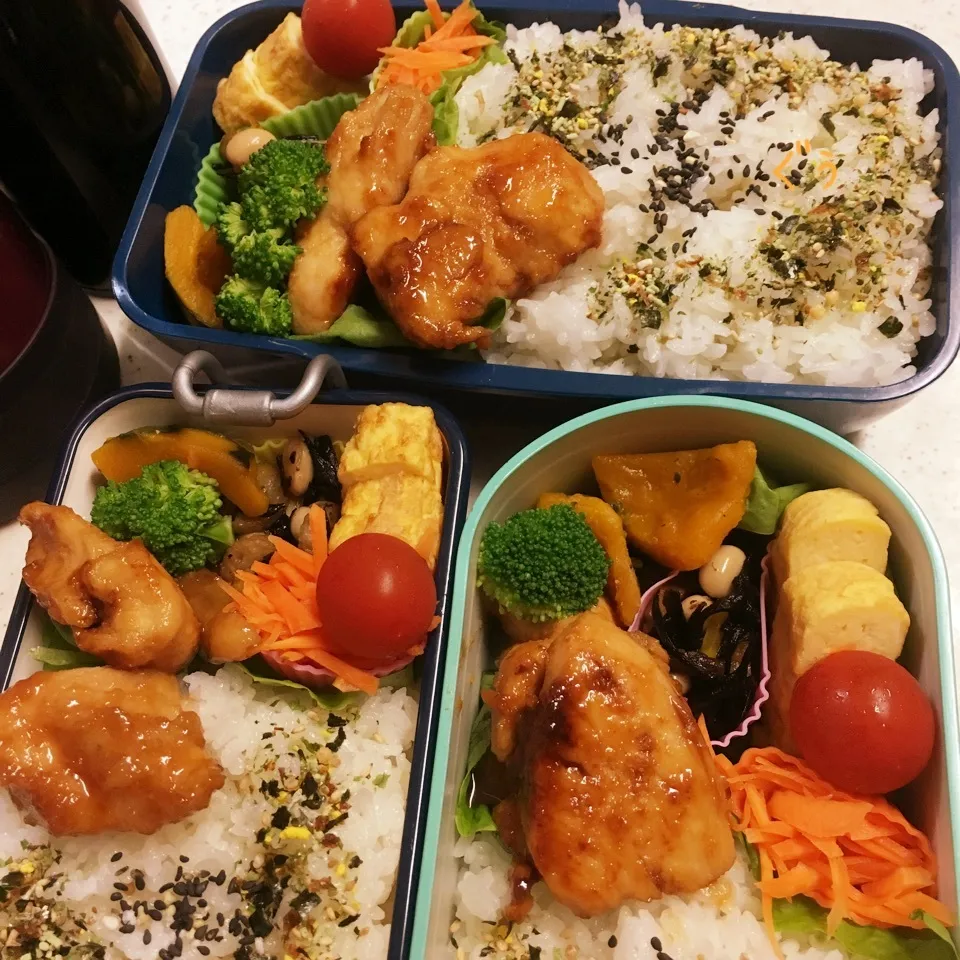 今日のお仕事&学校弁当♪2018.9.4|ぐぅさん