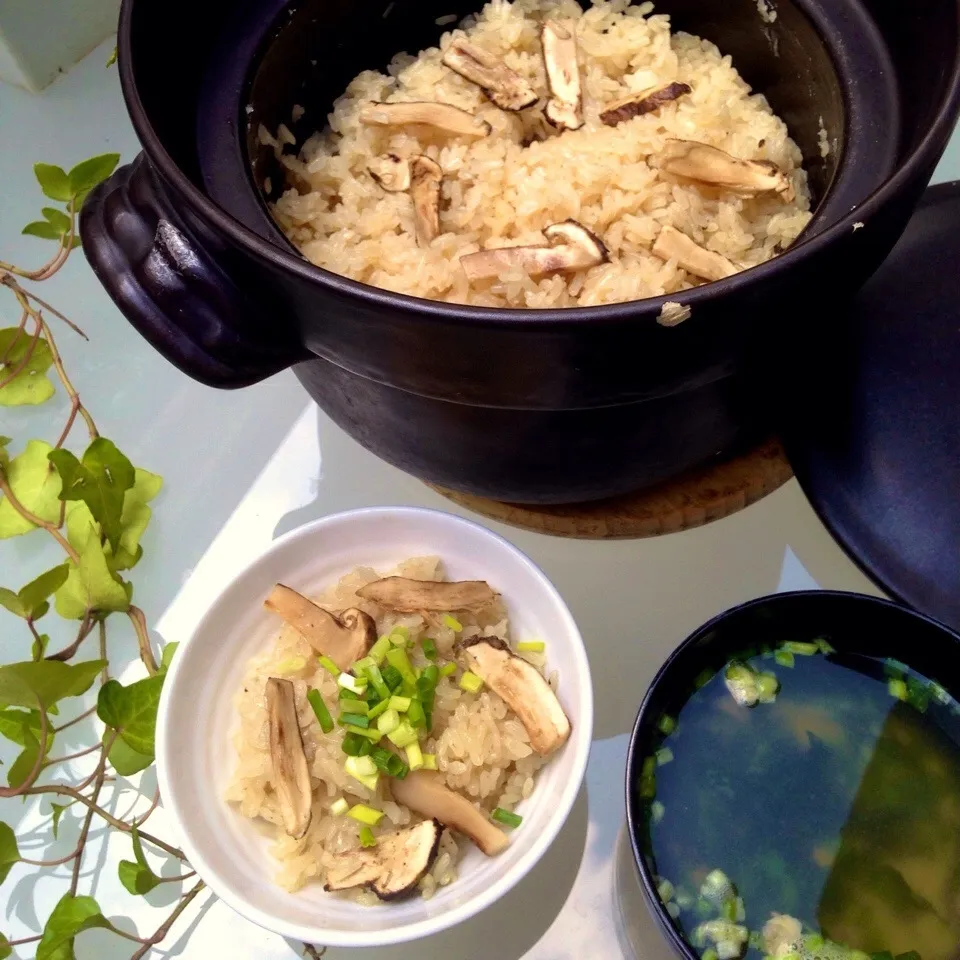 秋の味覚♪松茸ごはん〜土鍋炊き|りん＊さん