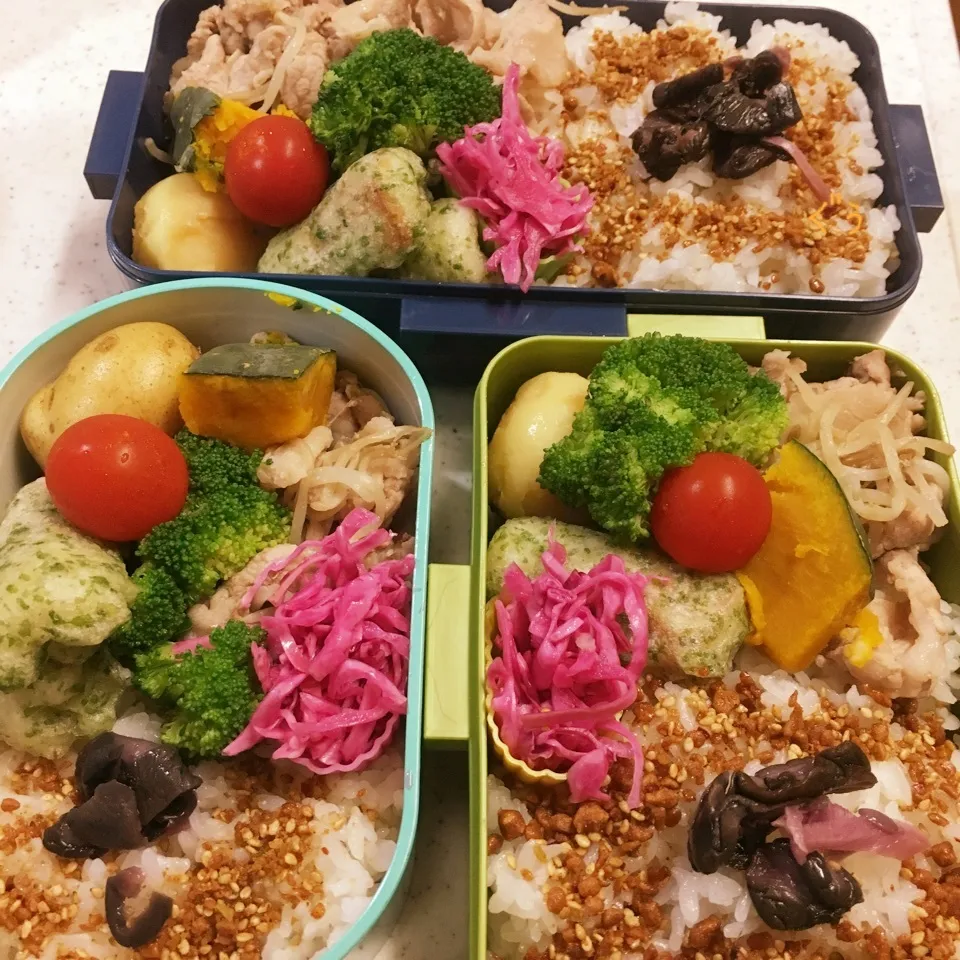 今日のお仕事&学校弁当♪2018.7.12|ぐぅさん