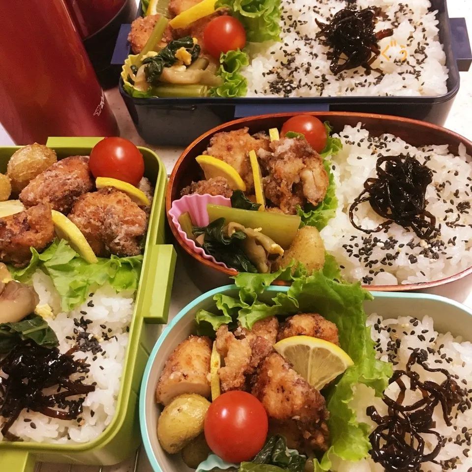 今日のお仕事&学校弁当♪2018.6.14|ぐぅさん