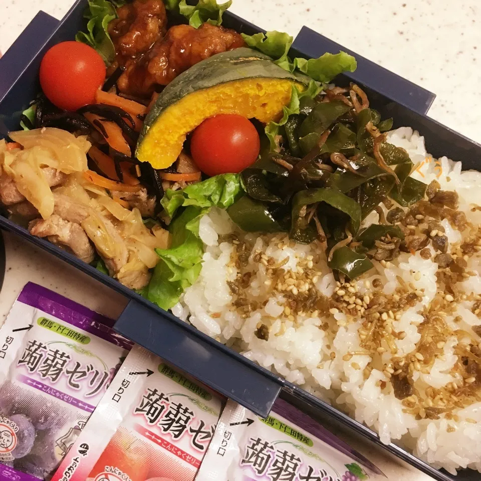 Snapdishの料理写真:息子の体育祭弁当♪2018.6.9|ぐぅさん