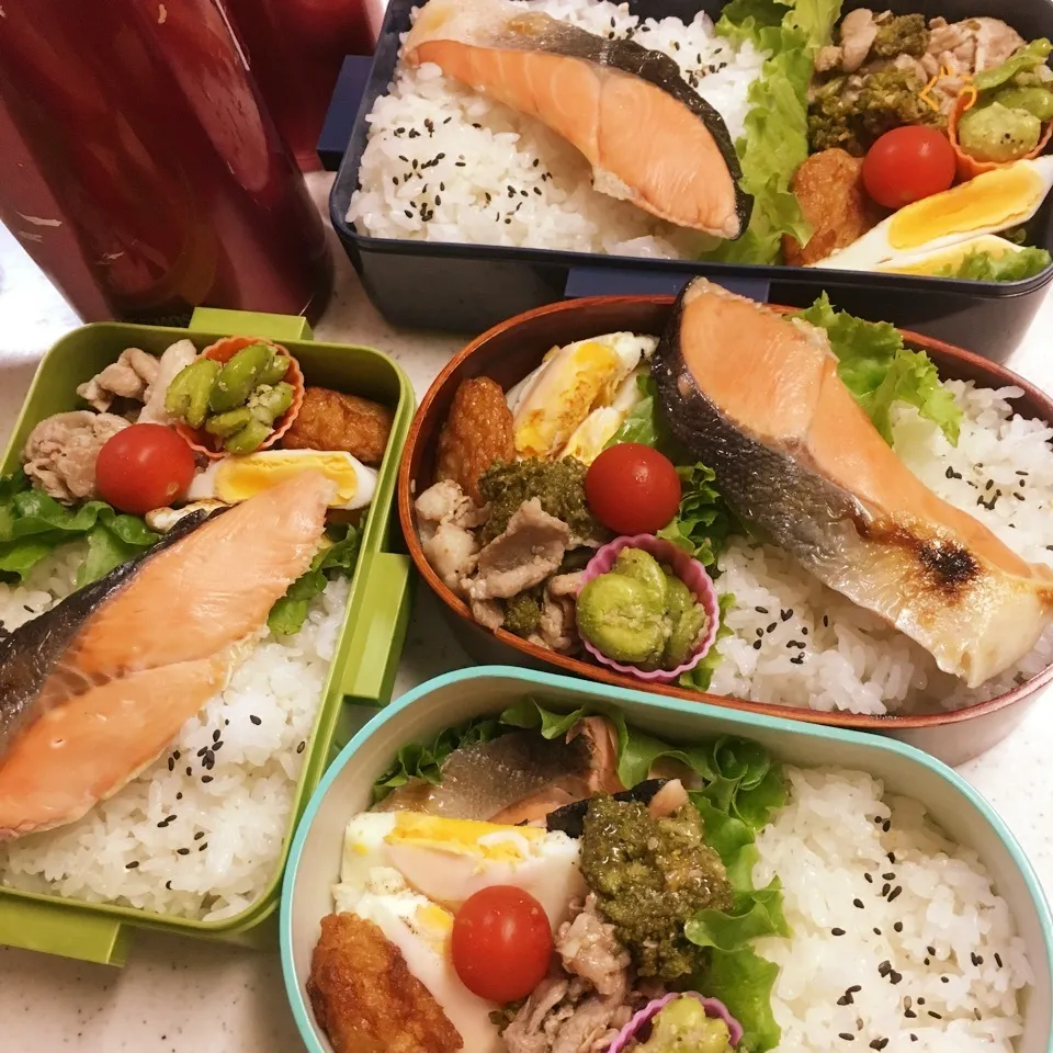 今日のお仕事&学校弁当♪218.6.8|ぐぅさん