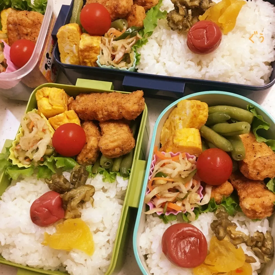 今日のお仕事&学校弁当♪2018.5.25|ぐぅさん