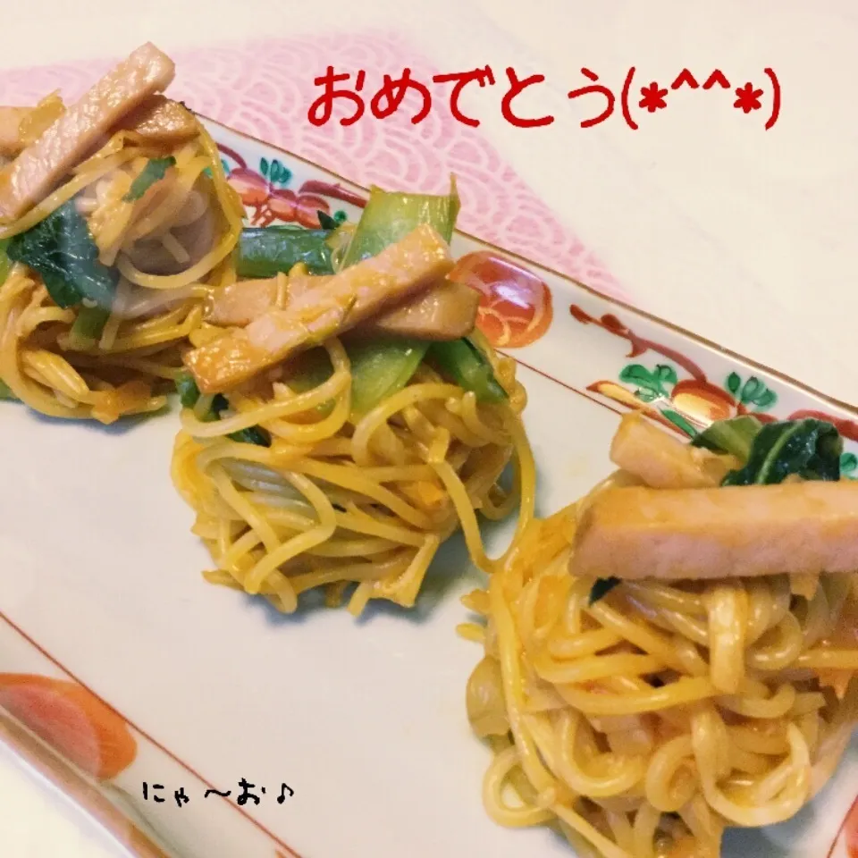 簡単で美味しい♡野菜ジュースで作る・水漬けパスタ|ニャーオさん