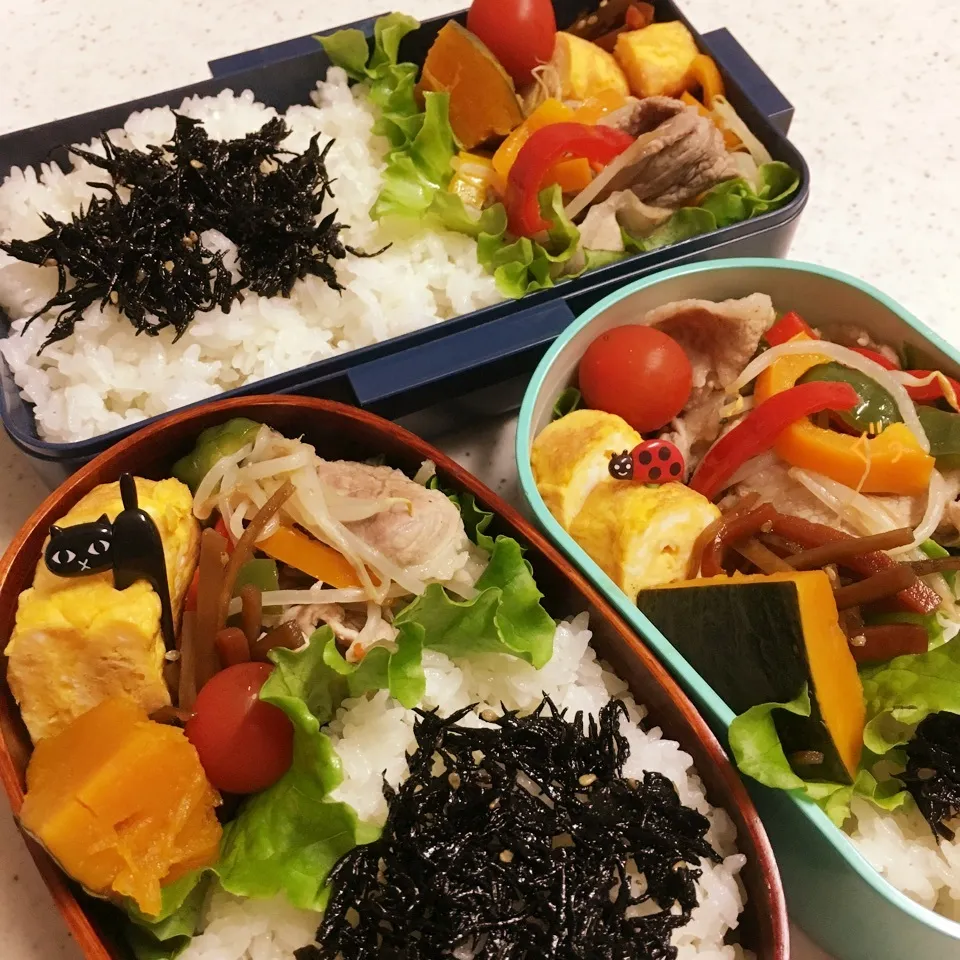 今日のお仕事&学校弁当♪2018.5.1|ぐぅさん