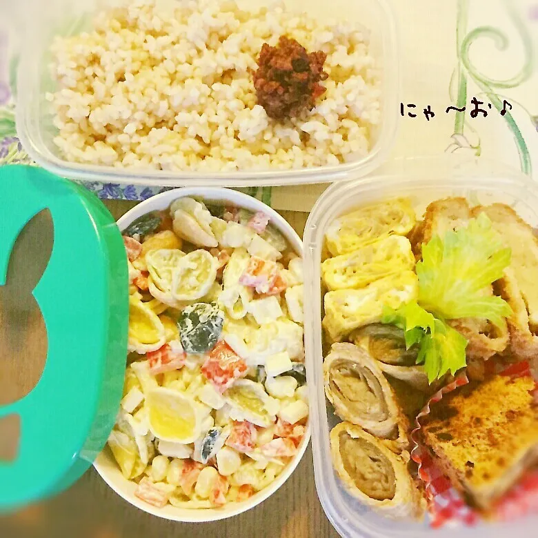 パパのお弁当♪10月6日|ニャーオさん