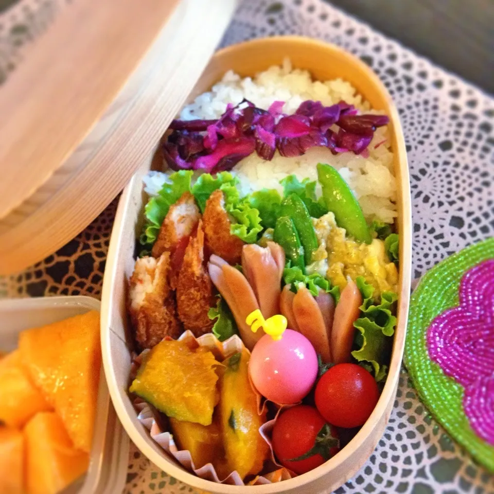 エビフライ弁当|りん＊さん