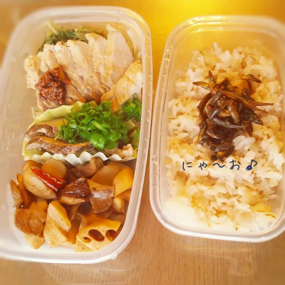 パパのお弁当(*^^*)|ニャーオさん