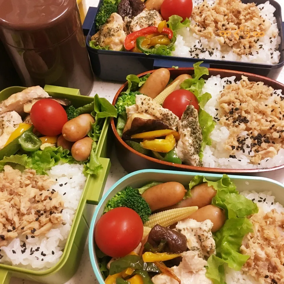 今日のお仕事&学校弁当♪2017.11.1|ぐぅさん