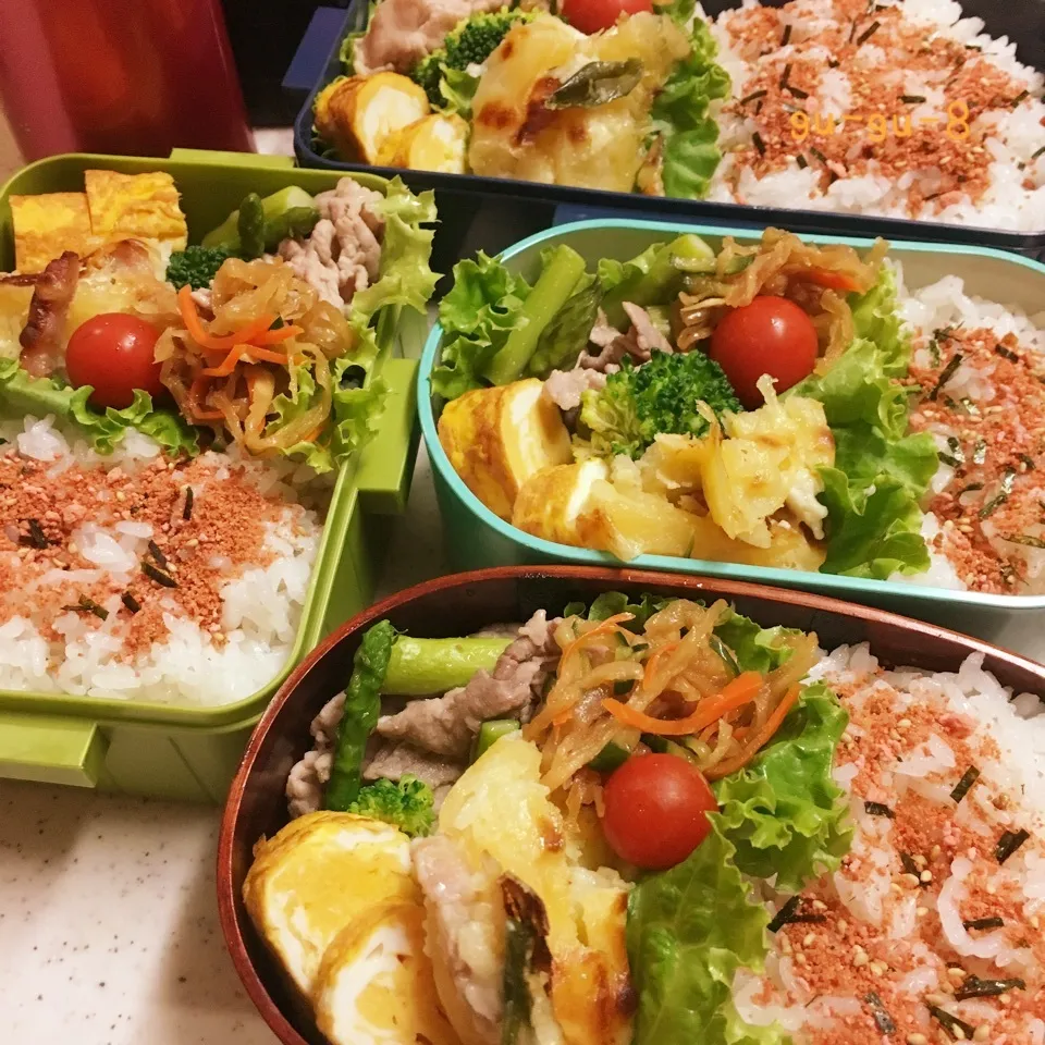 今日のお仕事&学校弁当♪2017.9.15|ぐぅさん