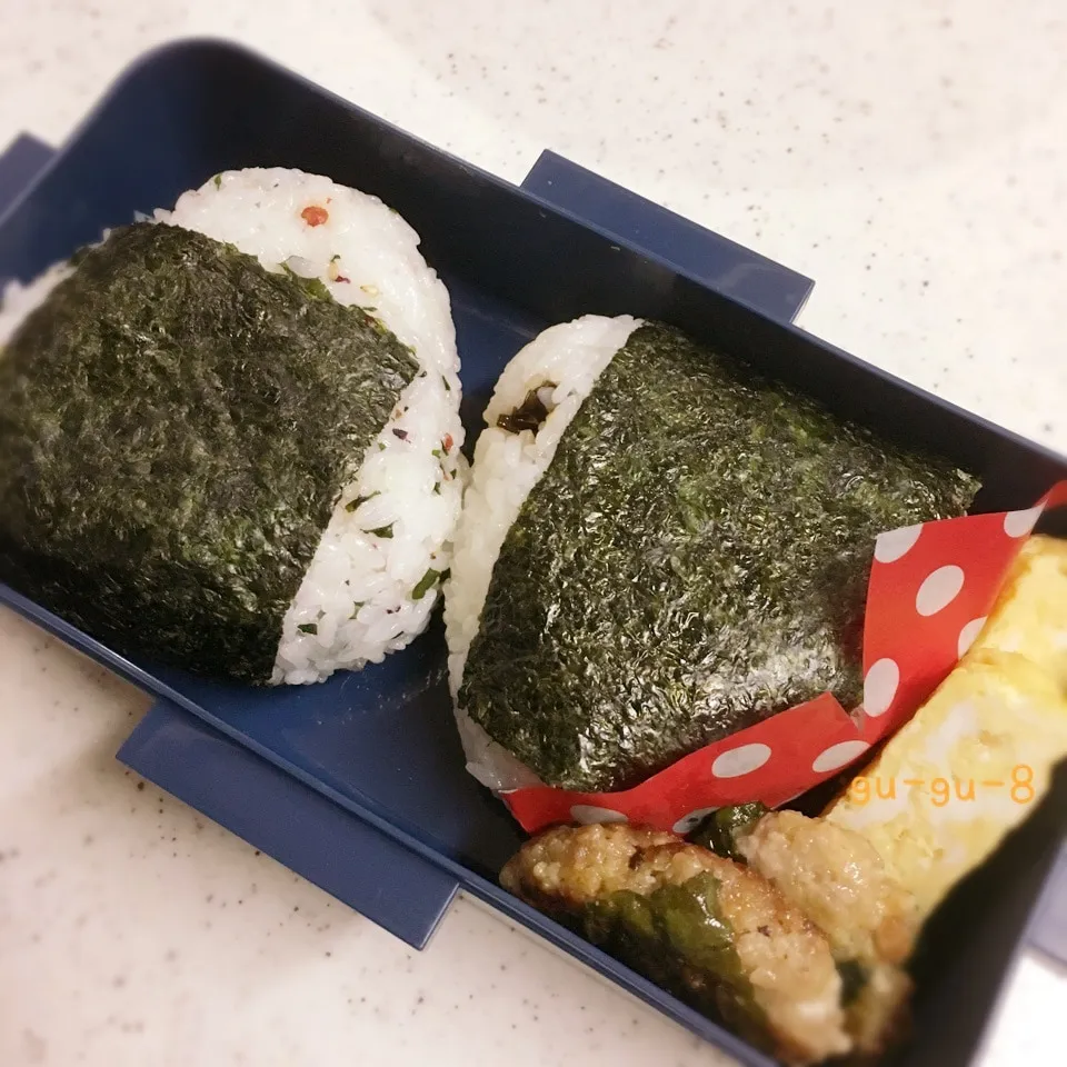 今日のおにぎり弁当♪2017.7.14|ぐぅさん