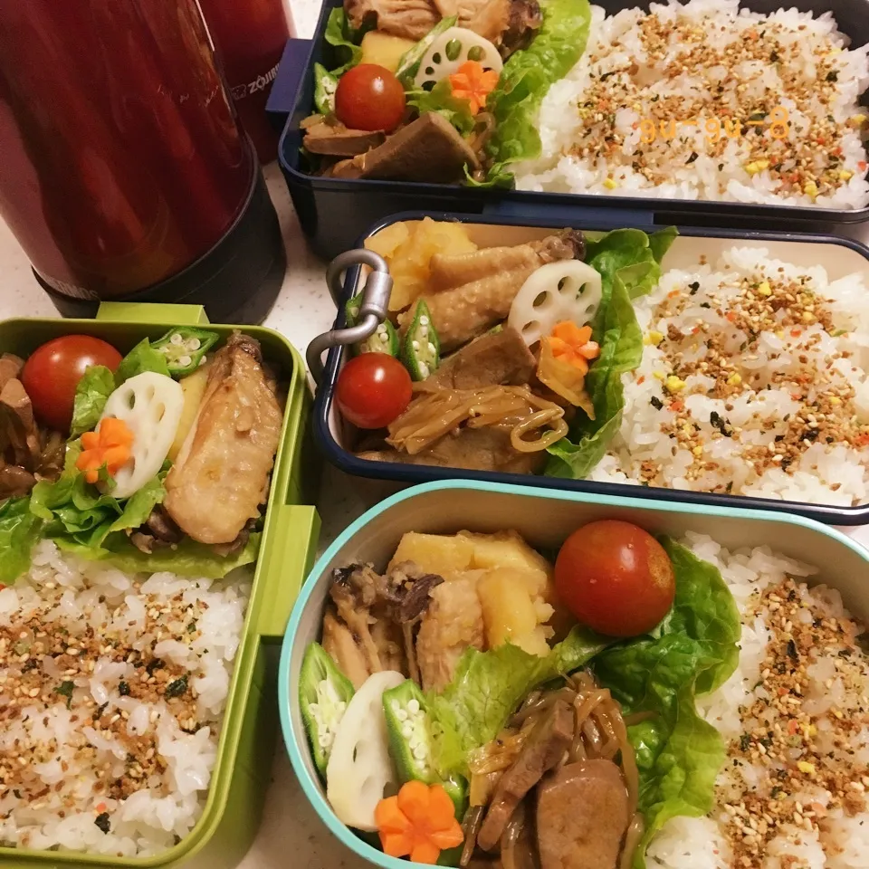 今日のお仕事&学校弁当♪2017.7.11|ぐぅさん