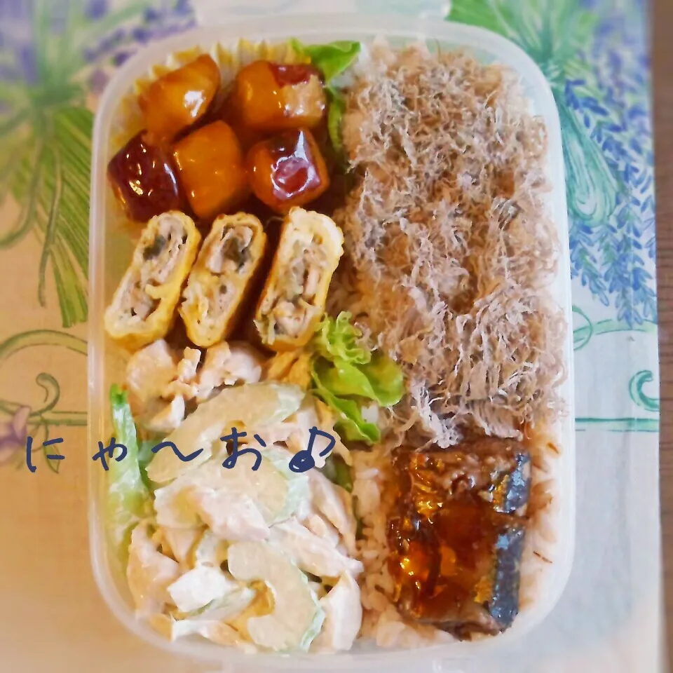 パパのお弁当(*^^*)|ニャーオさん