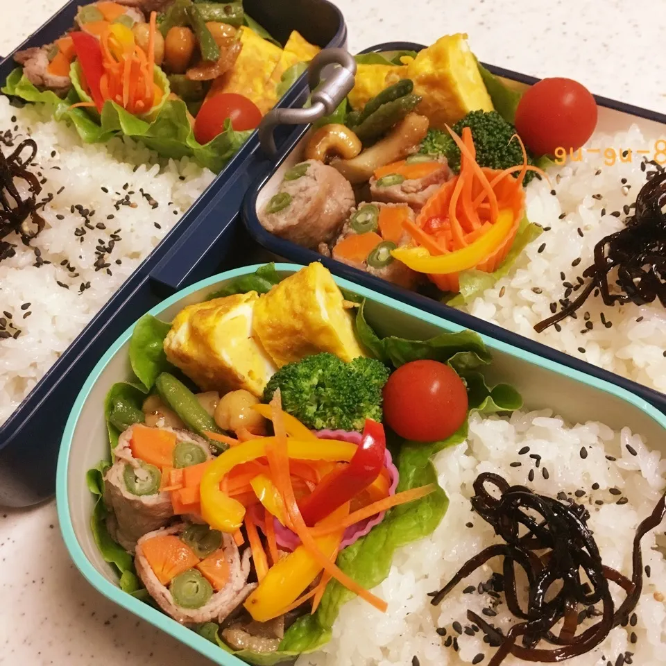 今日のお仕事&学校弁当♪2017.6.27|ぐぅさん