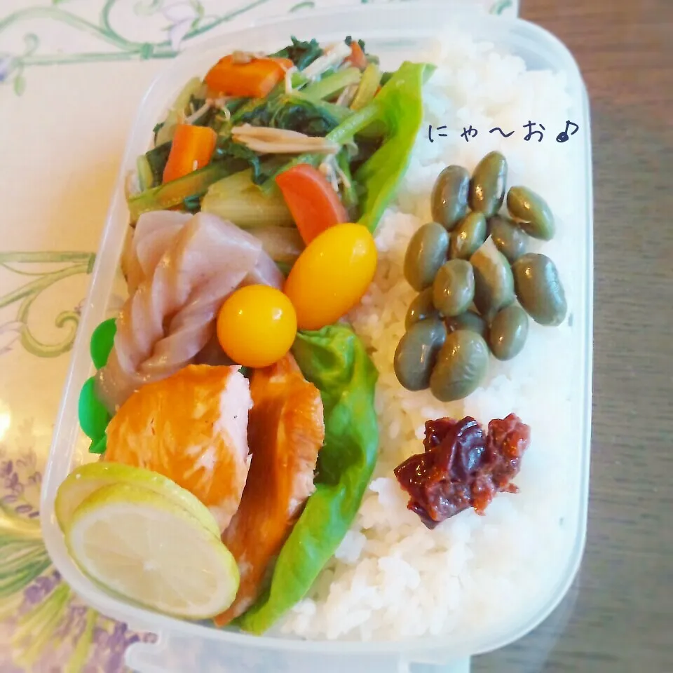 Snapdishの料理写真:パパのお弁当(*^^*)|ニャーオさん