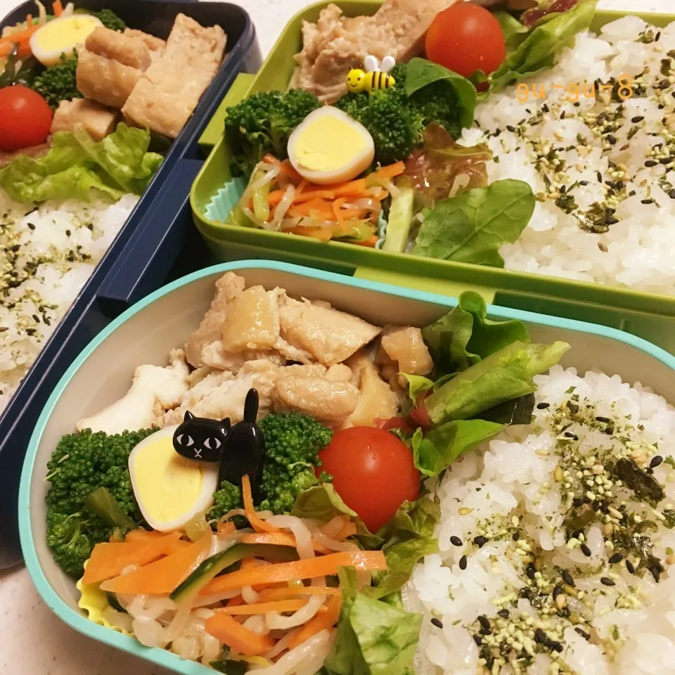 今日のお仕事&学校弁当♪2017.6.15|ぐぅさん