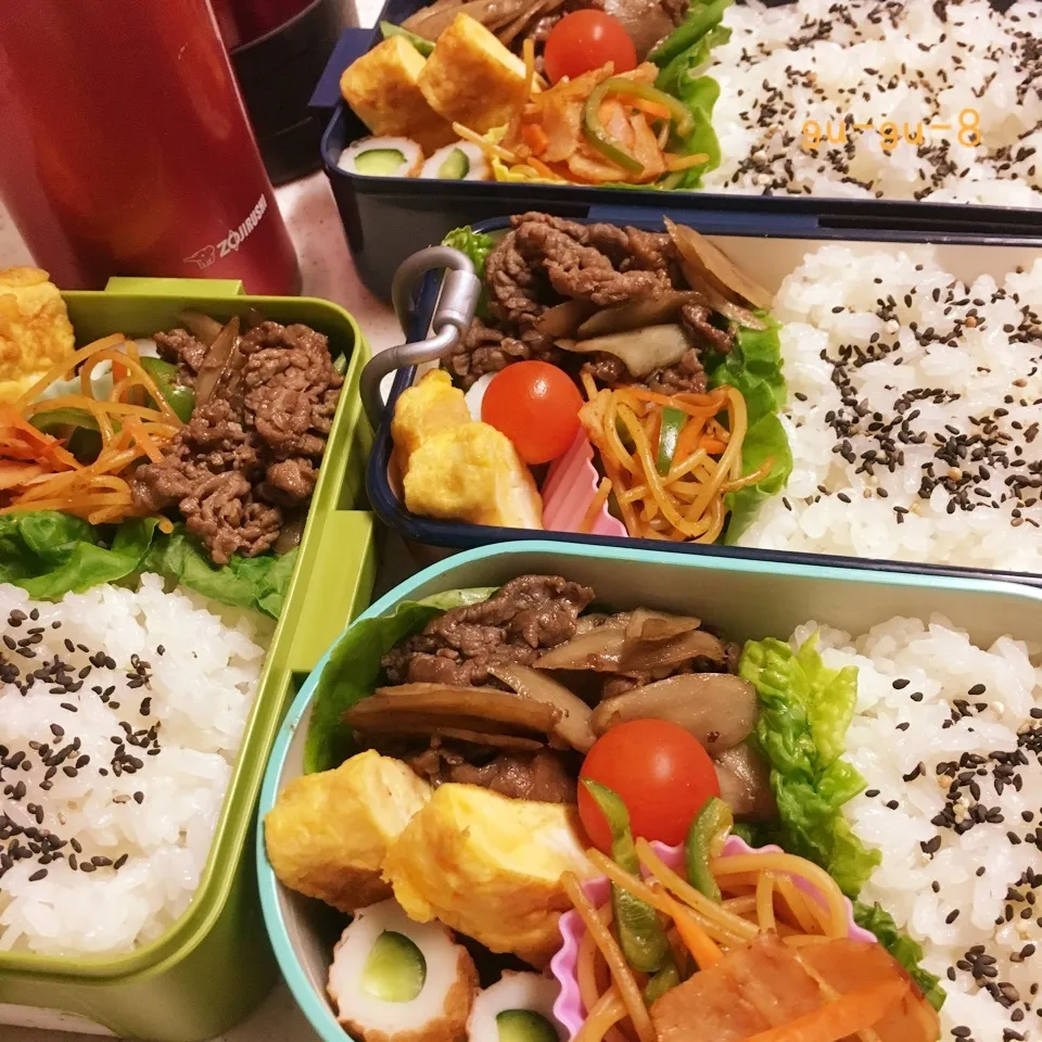 今日のお仕事&学校弁当♪2017.6.12|ぐぅさん