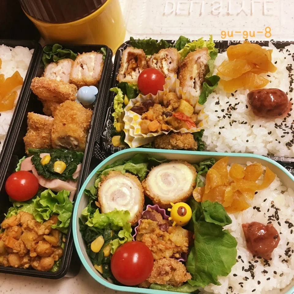 Snapdishの料理写真:今日のお仕事&受験弁当♪|ぐぅさん