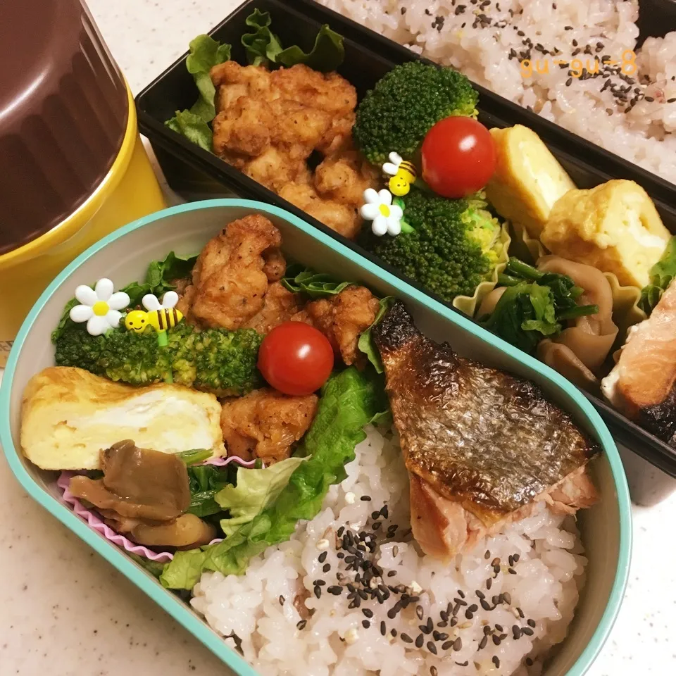 今日のお仕事&学校弁当♪|ぐぅさん