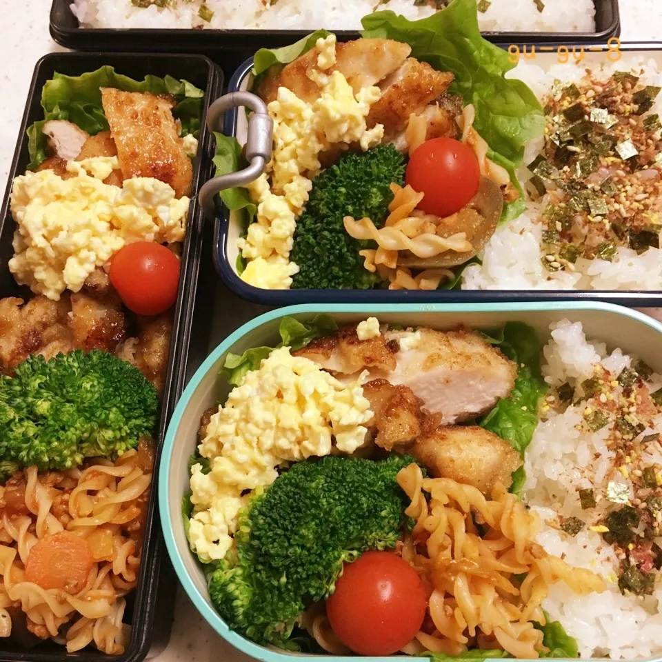 今日のお仕事&学校弁当♪|ぐぅさん