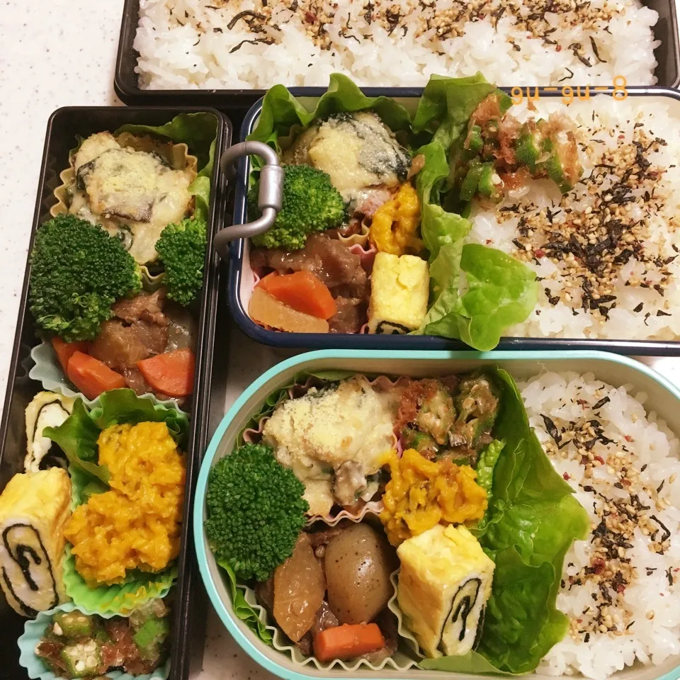 Snapdishの料理写真:今日のお仕事&留守番弁当♪|ぐぅさん