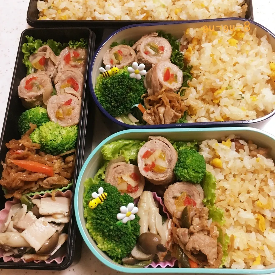 今日のお仕事&学校弁当♪|ぐぅさん