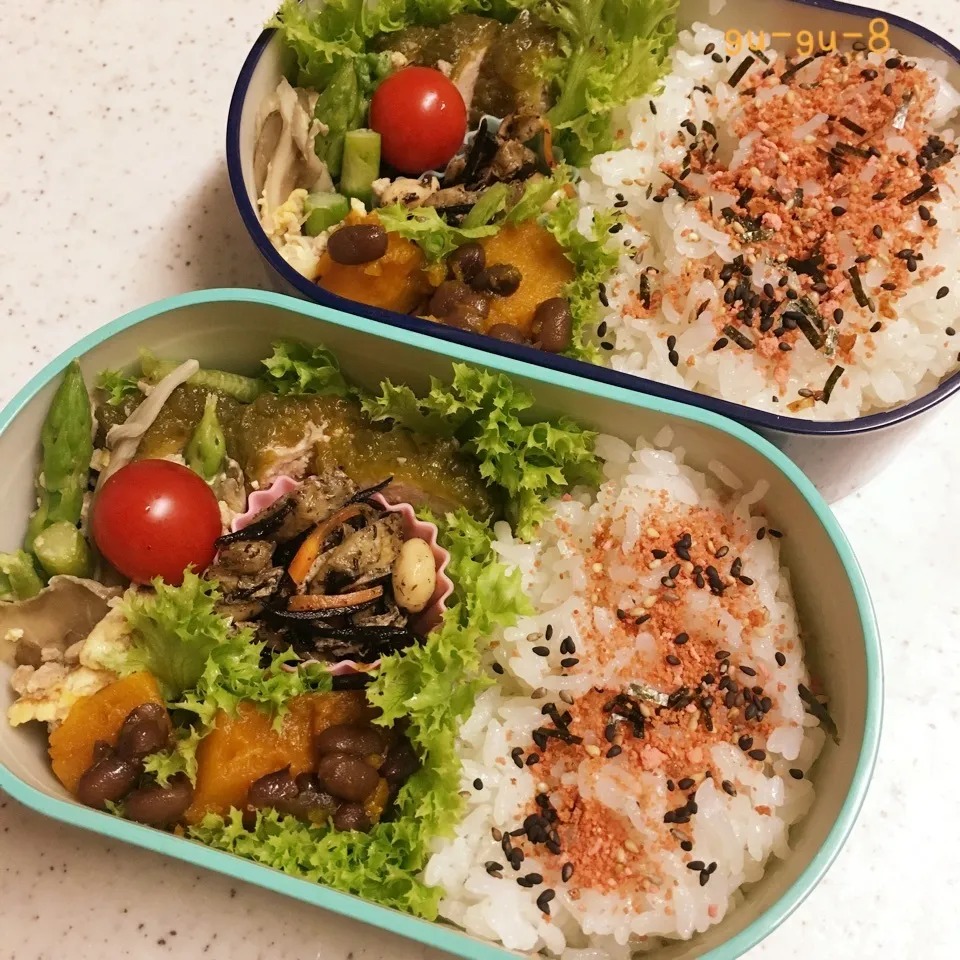 今日のお仕事&学校弁当♪|ぐぅさん