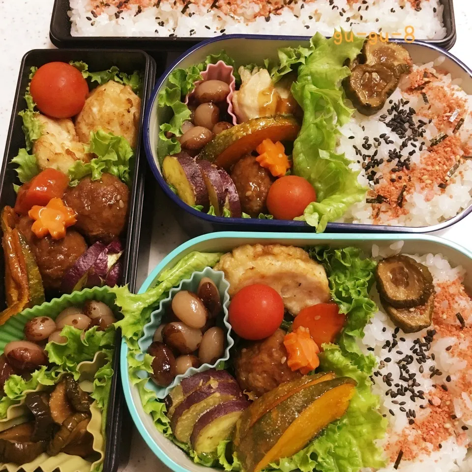 今日のお仕事&学校弁当♪|ぐぅさん