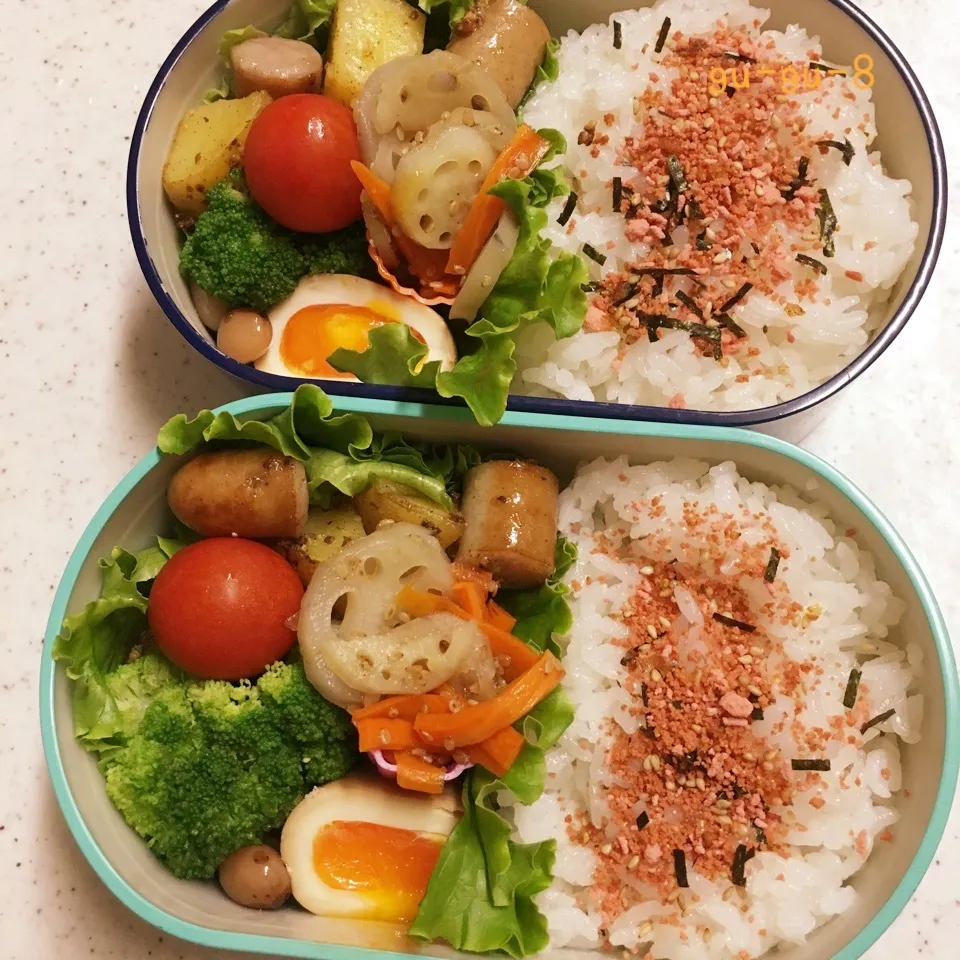 今日のお仕事&学校弁当♪|ぐぅさん