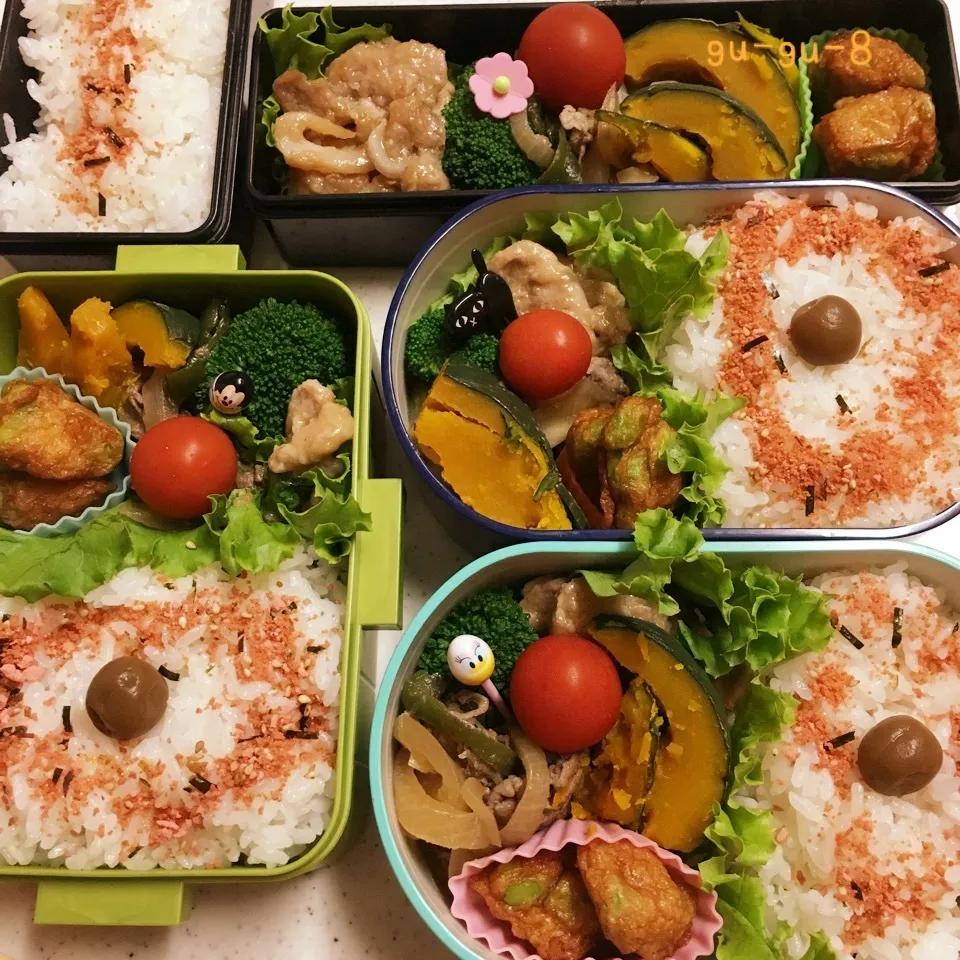 Snapdishの料理写真:今日のお仕事&留守番弁当♪|ぐぅさん