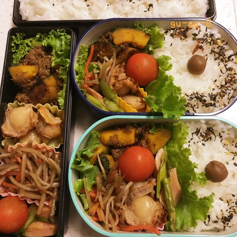 今日のお仕事＆学校弁当♪|ぐぅさん